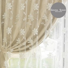 지나송자수레이스암막커튼