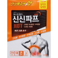 신신제약 붙이는파스 신신파스 핫 50매입