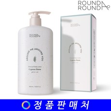 라운드어라운드 포레스트 약산성 바디 로션 편백 던 400ml, 1개