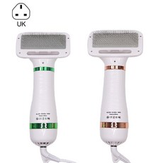 애완 동물 헤어 빗 2 1 드라이어 고양이 건조 뜨거운 공기 머리 제거 마사지 COM 건조기 개 용품 제품, CHINA|1pcs AU, 1개
