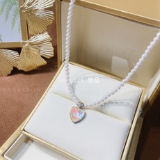 캐주얼진주목걸이