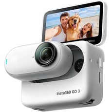 인스타 액션 캠 GO 3S 4K Standard Edition 카메라 White Arctic 64GB
