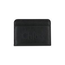여성 센스 로고 블랙 카드지갑 CHC23SP868I10 001