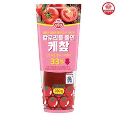 오뚜기 칼로리를 줄인 1/2 하프 케찹 280g, 3개