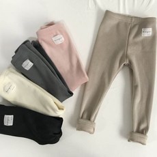 겨울 아기 아동 여아 남아 골덴 밍크 레깅스 유아 키즈