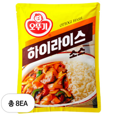 오뚜기 하이라이스 소스, 8개, 1kg
