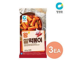 청정원기름떡볶이