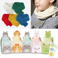 어린이뜨개목도리
