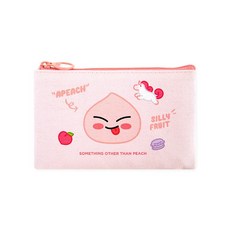 카카오프렌즈 슬림 플랫 파우치 동전지갑