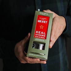 미스터비엣 베트남 리얼 스트롱 오리지널 분쇄원두 250g + 커피핀, 핸드드립, 1세트