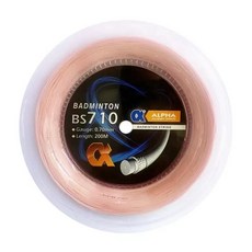 LongFatoys 배드민턴라켓 롤 스트링 줄 거트 200m 직경 0.70mm, 1) white, 1개