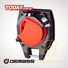 드메스 줄자 홀더 Holder-2 색상랜덤 벨트 걸이 휴대용 줄자 수납 클립 낙하방지, 1개
