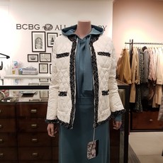 BCBG&올앤선드리 ALL&SUNDRY 덕 다운 ** **A트위드배색 경량다운_A1S1Y871-13