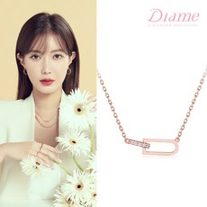 [AK PLAZA] [다이아미] 아이코닉D 14K골드 다이아목걸이 UGDN0805U (F)