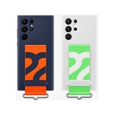 삼성전자 실리콘 커버 스트랩 휴대폰 케이스