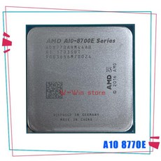 AMD PRO A10-8770E A10 8770E A10 8700E 2.8 GHz 35W 쿼드 코어 CPU 프로세서 AD877BAHM44AB 소켓 AM4