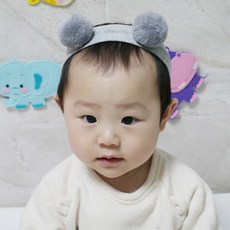 아기폼폼헤어밴드