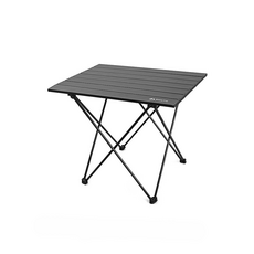 샤인트립 캠핑 휴대용 초경량 접이식 롤 테이블 블랙 M 사이즈