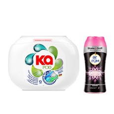 카포드 듀얼코어 4in1 캡슐세탁세제 브라이트닝 30개입+향기부스터 150g