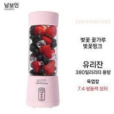믹서기 닌자 무선 Ninja 블라스트 초고속 블러스트 블렌더, B.다크핑크