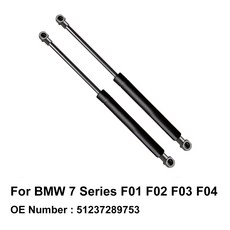  본넷 쇼바 후드 리프트 실린더 가스 가압 스프링 51237289753 BMW 7 시리즈 F01 F02 F03 F04 730d 730i 740i 750i 730Li 740Li 750, 1개 