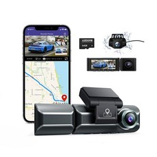 3채널블랙박스 4K FHD 3WAY GPS 와이파이 64GB, M550