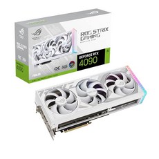 ASUS NVIDIA GeForce RTX 4090 OC edition 24GB GDDR6X ROG-STRIX-RTX4090-O24G-WHITE, 상세페이지 참조