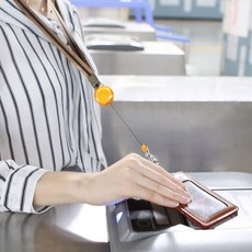 JH굿즈 사원증 목걸이 사원증케이스 명찰목걸이 목걸이줄 카드목걸이 심플디자인 편리함 사원증 와이어, 네이비
