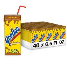 yoohoo 유후 초코우유 40팩, 200ml