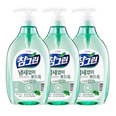 참그린 냄새없이 뽀드득 주방세제 1kg 용기 3개