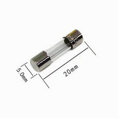 퓨즈 소켓 홀더 자동차 휴즈 유리관 5x20mm 빠른 퀵 블로우 모듬 키트 10 개 유리 0.5 1 2 3 3.15 4 5 6 8 12 15 20 30A 5x20MM, [08] 6A, 10개