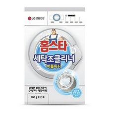 홈스타 세탁조 클리너 버블워시, 100g, 4개