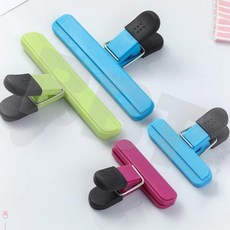 동방울나무 밀봉 집게 대형 과자봉지밀봉 봉투집게 문서고정집게