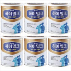 일동 후디스 하이밀크 헬씨밀크 포뮬라 6 캔