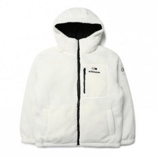[국내 매장판] 아이더 숏 패딩 점퍼 REVE HOOD Ⅱ 리브 후드 2 남녀공용 플리스 리버서블 다운 자켓 Cream 589094