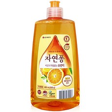 자연퐁 비린내 걱정없는 오렌지 주방세제, 500g, 12개