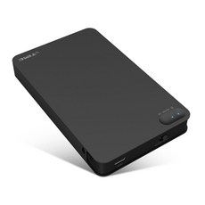 ipTIME HDD3225plus (단품) 2.5형 SATA3 HDD 외장하드케이스, 블랙