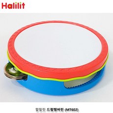 드럼 탬버린 완구 어린이집 음악놀이 조카돌잔치선물 돌잔치선물, 1개