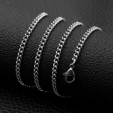 커브체인목걸이