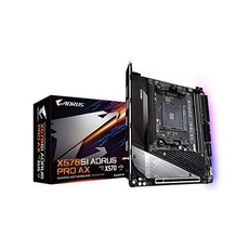 Gigabyte X570SIAORUS PROAX AMD Ryzen 3000/ X570S/ PCIe 4.0 SATA/ 6Gb/s/ USB 3.1/ 미니-ITX/ 게임 마더보드