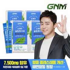 GNM자연의품격 상쾌한 슬림화이바 차전자피 식이섬유 4박스, 4개, 단일옵션