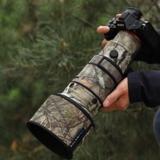 ROLANPRO 시그마 렌즈 커버 방수 및 미끄럼 방지 소재 500mm F5.6 DG DN OS 스포츠용, 2) Jungle Camo Brown, 1개