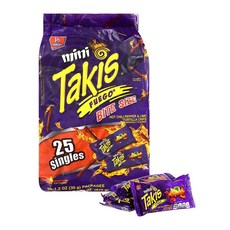 [미국직배송]타키스 푸에고 미니 25개입x35g Barcel Mini Takis Fuego - 25ct, 875g, 1개