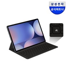 삼성 정품 갤럭시 탭S10플러스 AI 슬림 키보드 케이스 EF-DX820 한글자판 (탭S9플러스 탭S9FE플러스 호환), 블랙=(EF-DX820UBKGKR), 1개, 상세 설명 참조