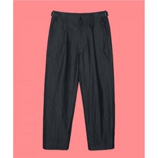 [100%정품] 인더로우 STRUCTURED 데님 청 CHINO 팬츠 바지 하의 블랙