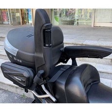 오토바이 팔걸이 스쿠터 뒷자석 받침대 후방 탑박스 보조 시트 좌석 폴딩 팔 거치대 손잡이 안전 바이크, A