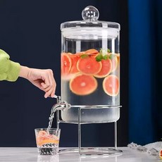 음료디스펜서 캔음료 보관 정리 쥬스 워터 용기 음료수 냉장고 냉장고정리, 1개, 1ml, J.7.5L +프레임 15cm
