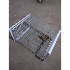 비둘기포획기 새퇴치 야생 조류 케이지 새잡는 트랩 철망 철장, 1개, Q. 40x40(2면충돌)