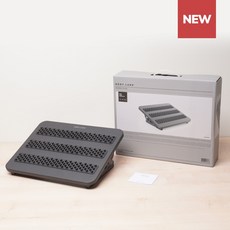 바디랩스 사무실 책상 의자 발받침대 New풋레스트 지압마사지버전 KomFort, 블랙