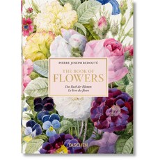 (영문도서) Redouté. Book of Flowers - 40 Years Hardcover, Taschen